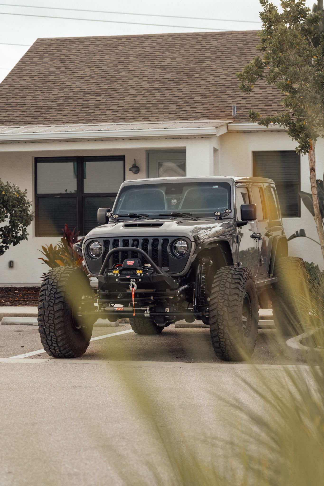 Cinematic front three quarter portrait of the Jeep 426